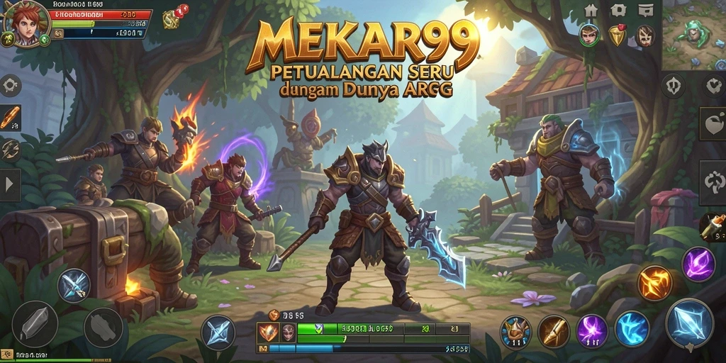Gameplay MEKAR99 menampilkan pertarungan seru dan grafis menawan.
