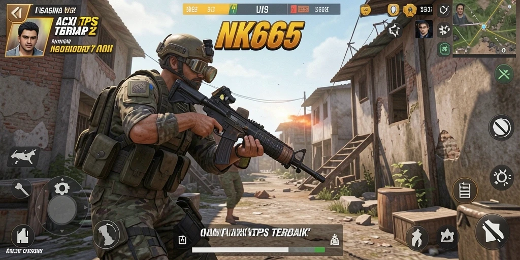 Tampilan gameplay NK666 yang mendebarkan dan penuh aksi.