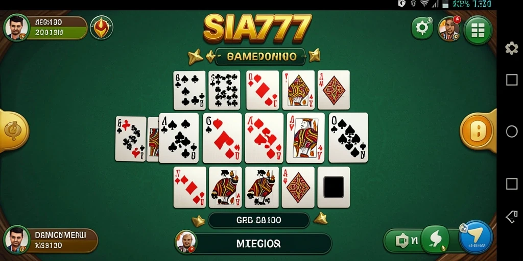 Screenshot gameplay SIA777 menunjukkan keseruan bermain domino.